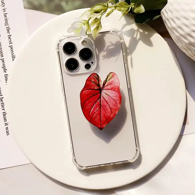 leaf-acrylic-phone-holder