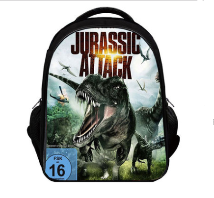 Color: Large10, Size: 40X30X18CM - Dinosaur Children's Schoolbags Shoulder 3D Kindergarten Taipan Backpack Pupils 1-6 Years Boys 2-12 Years Ultralight