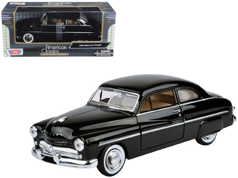 1949 Mercury Black 1/24 Diecast Model Car by Motormax-0