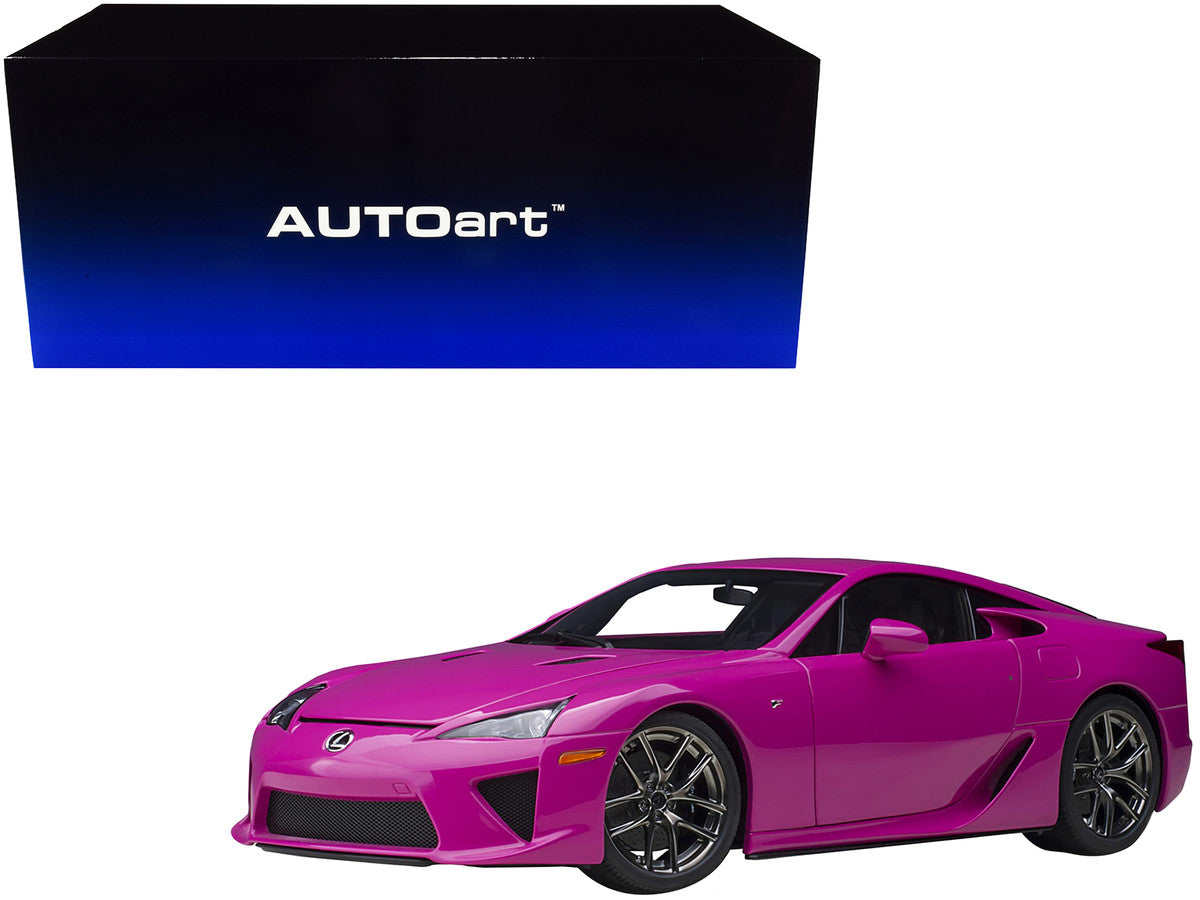 Lexus LFA Passionate Pink 1/18 Model Car by Autoart-0