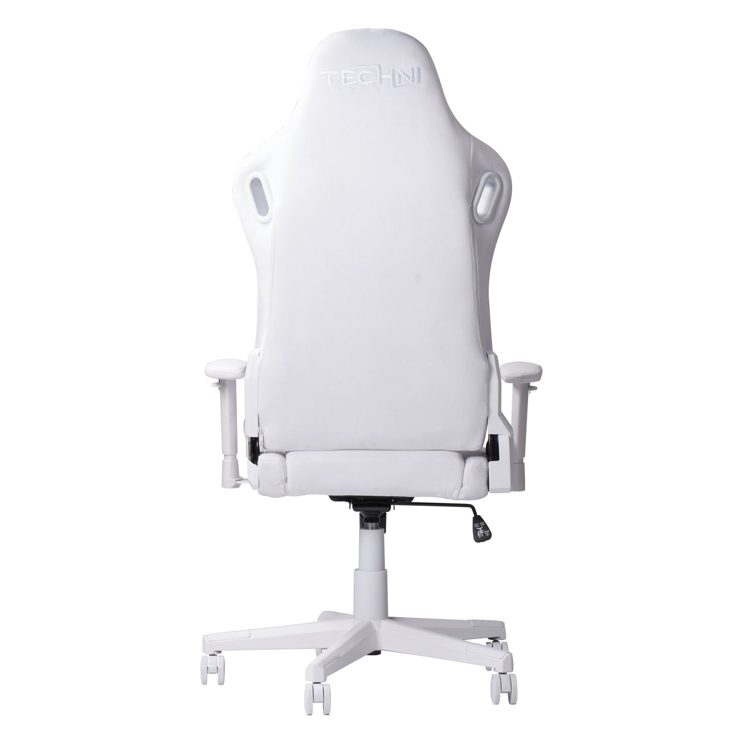 Techni Sport TSF45C Velvet Memory Foam Gaming Chair – White