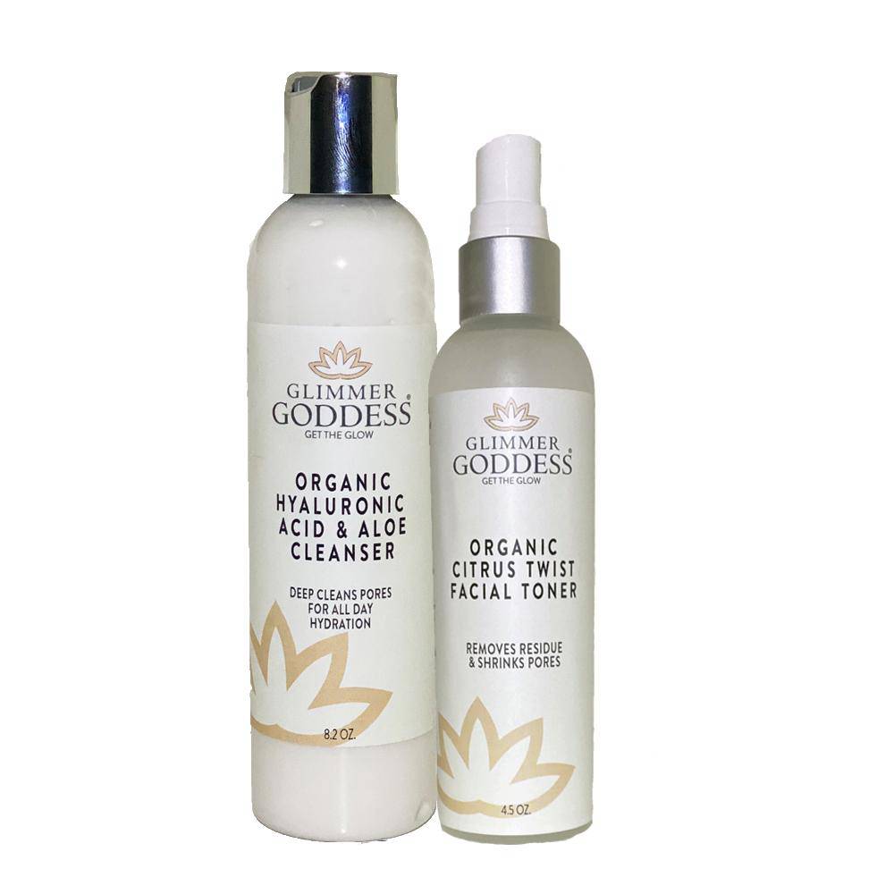 Organic Fresh Start Duo - Cleanse + Tone - American Smart