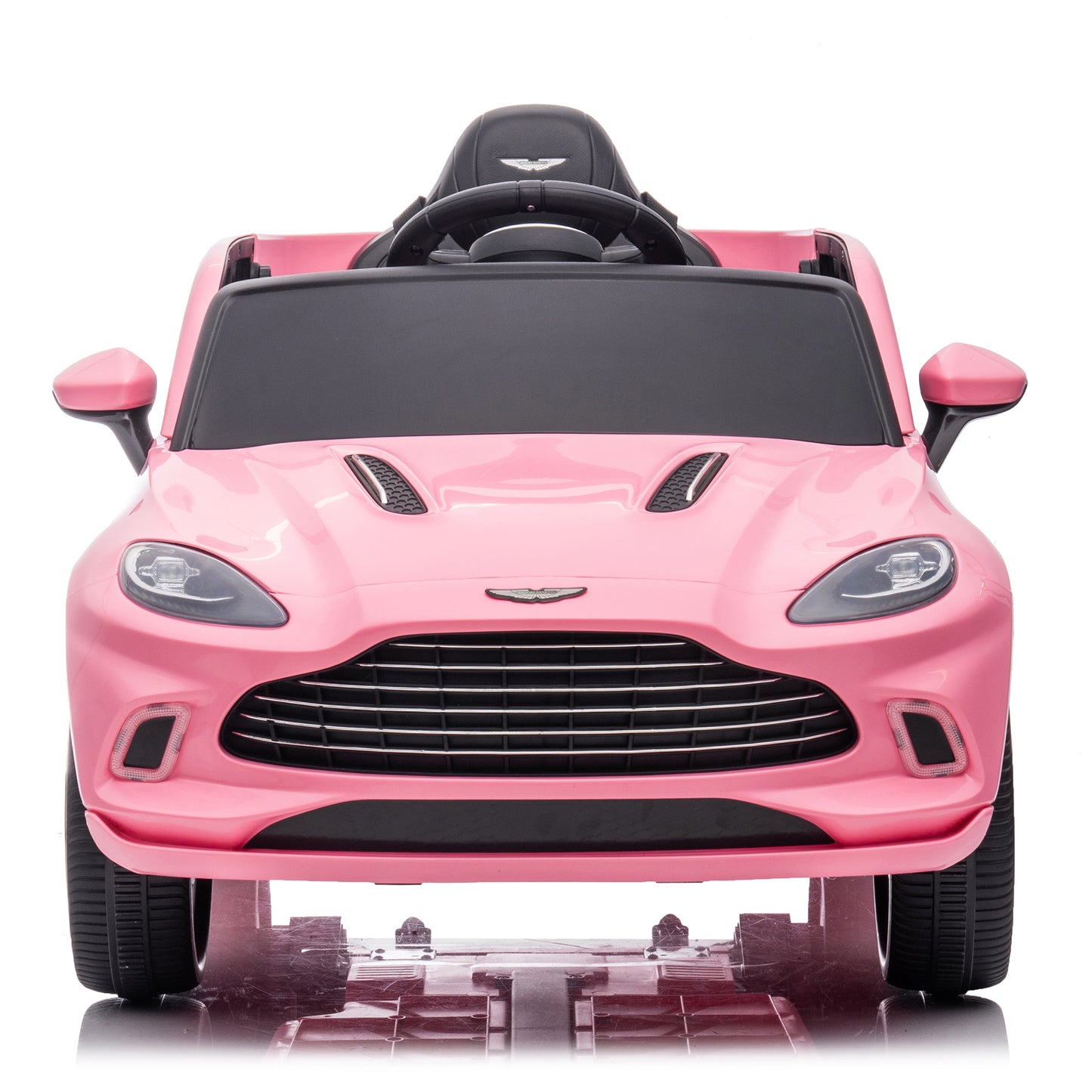 12V Dual-drive remote control electric Kid Ride On Car,Battery Powered Kids Ride-on Car pink, 4 Wheels Children toys vehicle,LED Headlights,remote control,music,USB.