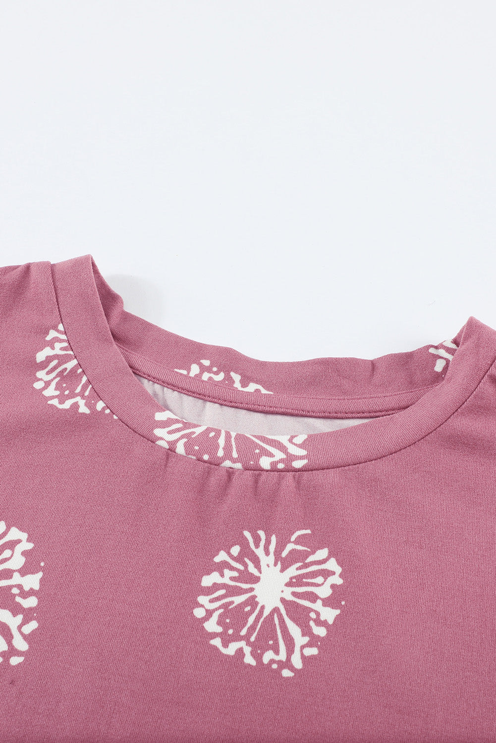 girls-dandelion-print-round-neck-tee