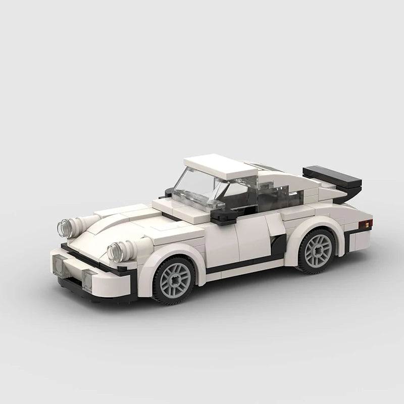 City MOC Car Racing Model