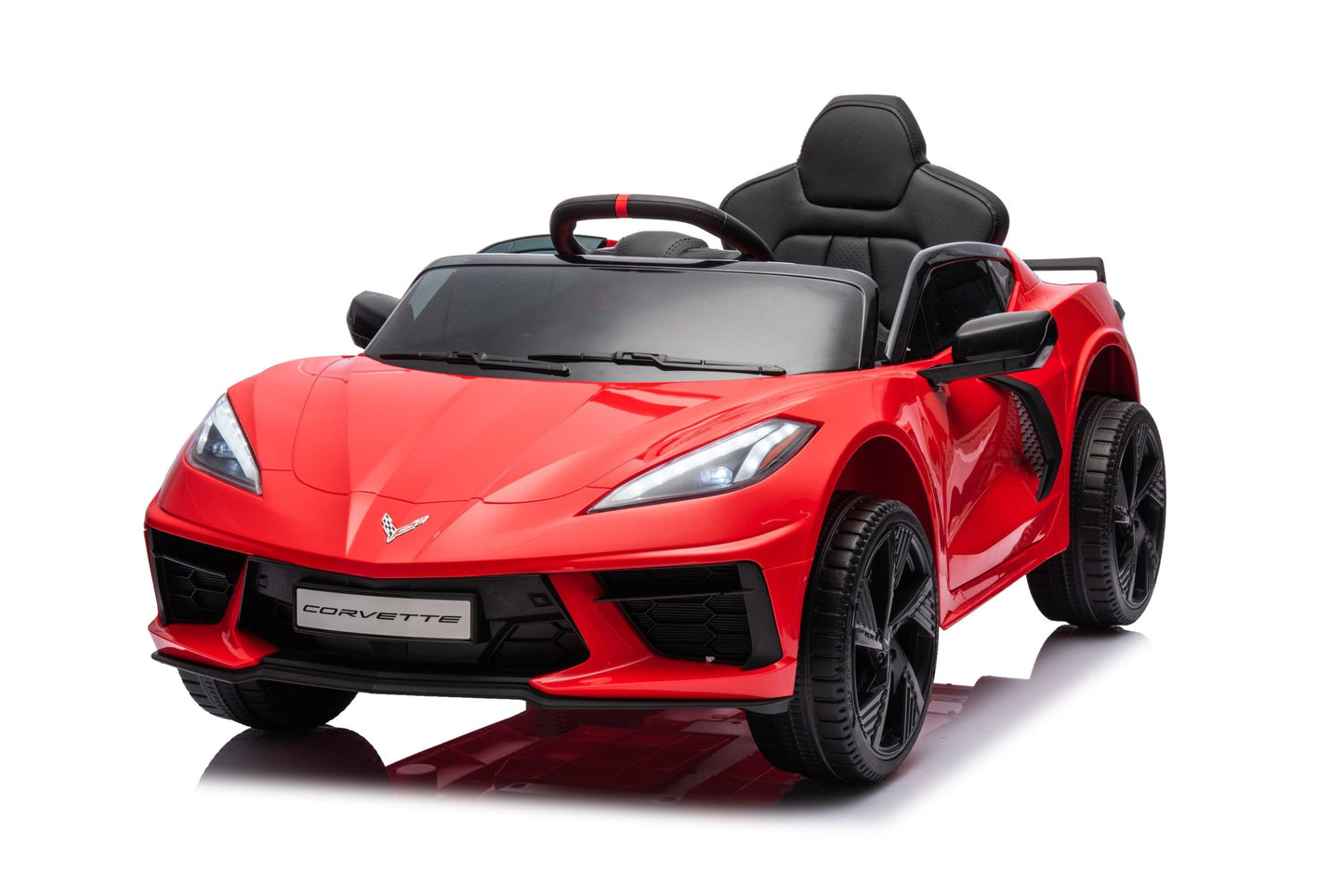 12V Chevrolet Corvette C8 Stingray 1-Seater Kids Ride-On Car-10