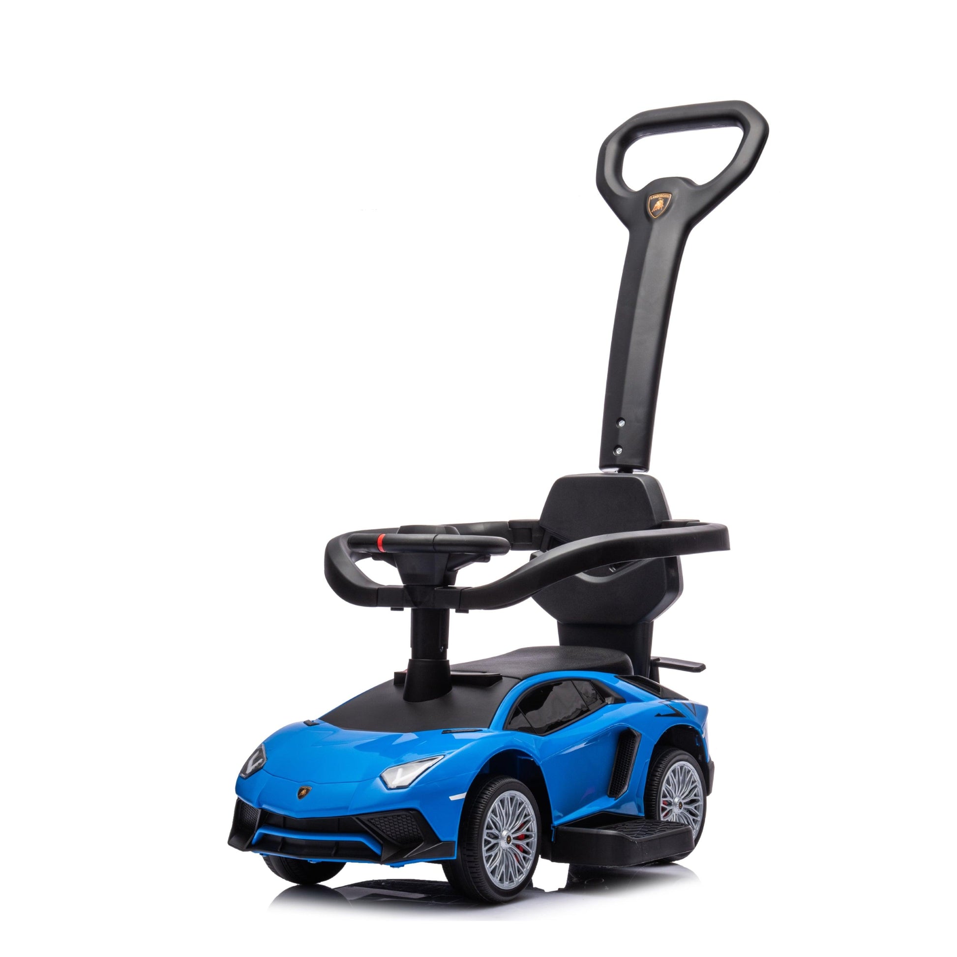 Lamborghini 3-in-1 Kids Push Ride On Toy Car-18