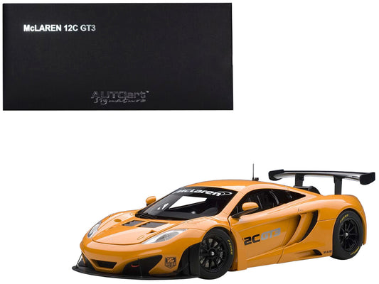 Mclaren 12C GT3 Presentation Car Metallic Orange 1/18 Diecast Model Car by Autoart-0