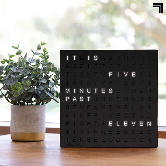 Alphabet Clock, Holiday Gifts-0