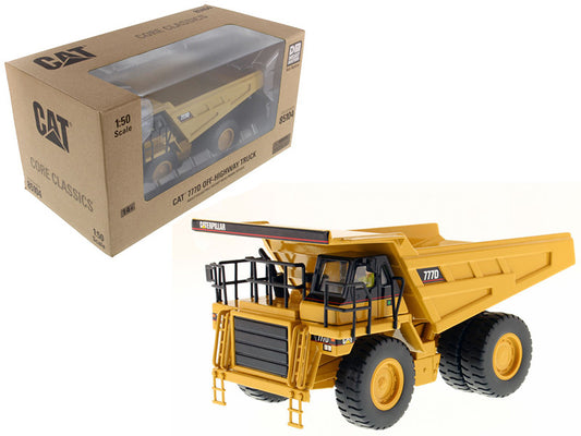 CAT Caterpillar 777D Off Highway Dump Truck with Operator "Core Classics Series" 1/50 Diecast Model by Diecast Masters-0