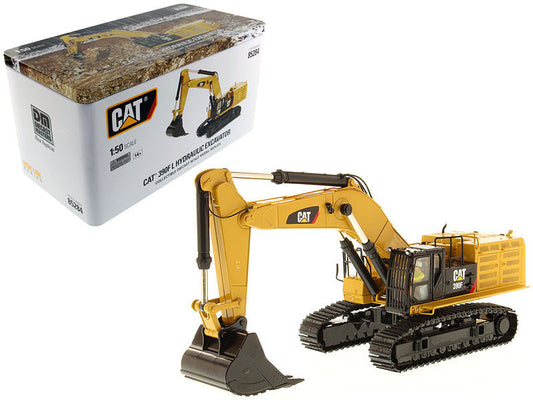 CAT Caterpillar 390F LME Hydraulic Tracked Excavator with Operator "High Line Series" 1/50 Diecast Model by Diecast Masters-0