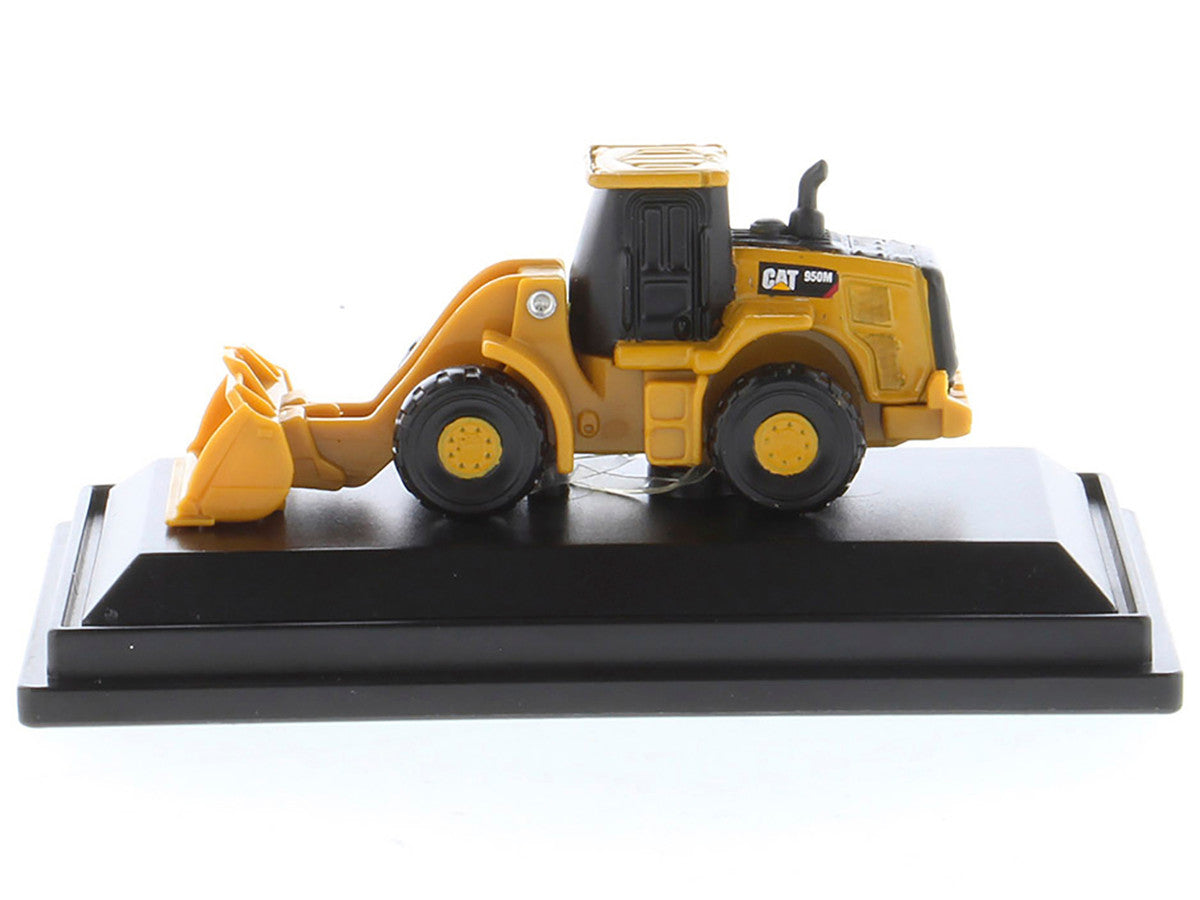 CAT Caterpillar 950M Wheel Loader Yellow "Micro-Constructor" Series Diecast Model by Diecast Masters-1