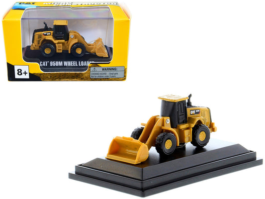 CAT Caterpillar 950M Wheel Loader Yellow "Micro-Constructor" Series Diecast Model by Diecast Masters-0