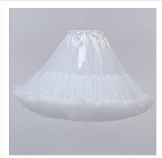 Lengthen Tutu Skirt Square Dance Costume