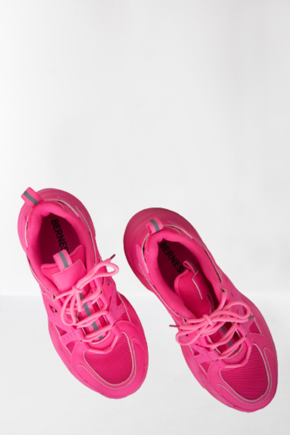 Neon Pink Athletic Sneakers - American Smart