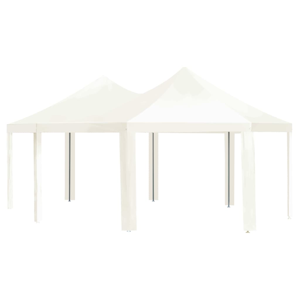 vidaXL Outdoor Gazebo Cream 236.2"x173.2"x129.9"-2