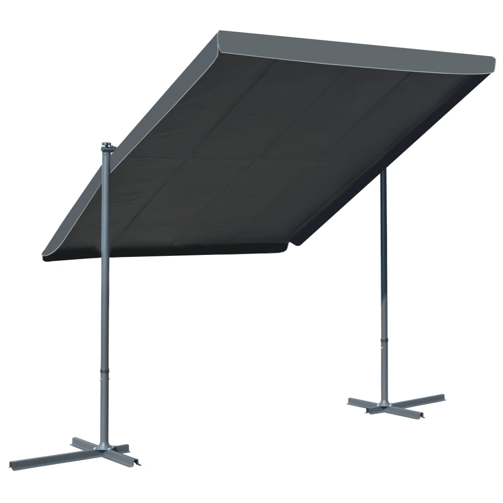 vidaXL Gazebo Outdoor Canopy Patio Pavilion Shade with Tiltable Sliding Roof-4