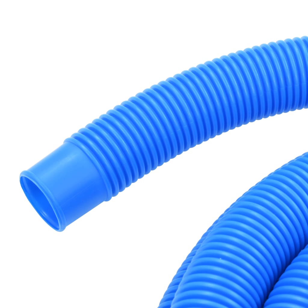 vidaXL Vacuum Hose Pool Hose with 4 Clamps Vacuum Cleaner Hose 1.5" 19.7'-12