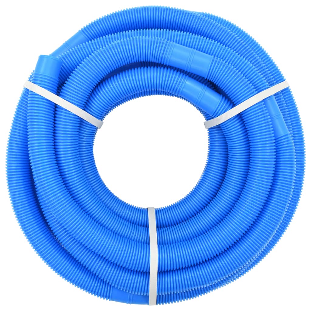 vidaXL Vacuum Hose Pool Hose with 4 Clamps Vacuum Cleaner Hose 1.5" 19.7'-34