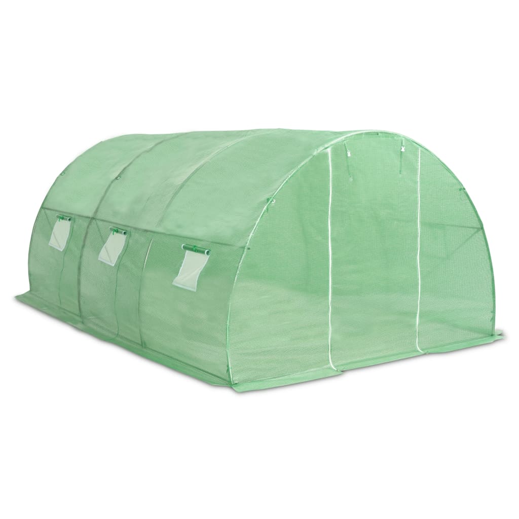 vidaXL Greenhouse Outdoor Grow House Green House for Plant Growing Gardening-32