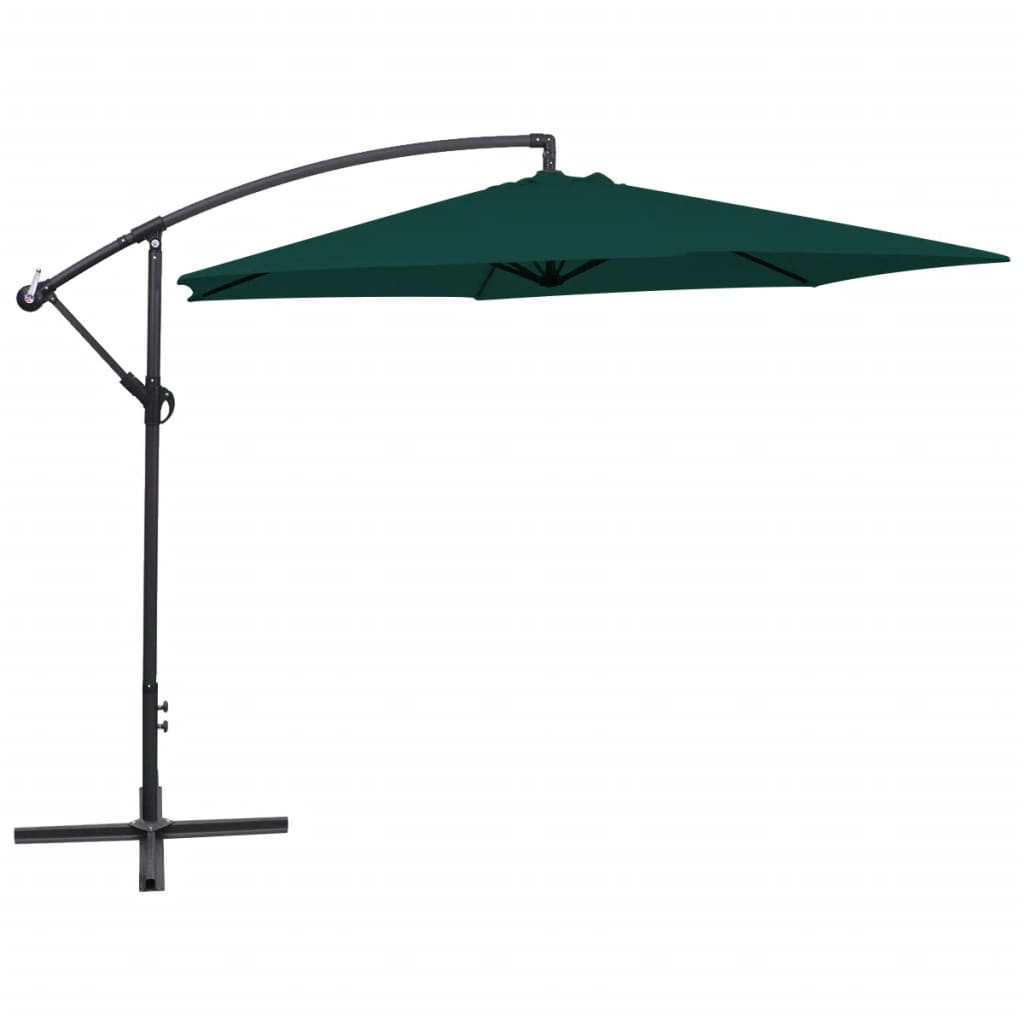 vidaXL Cantilever Umbrella Tilting Parasol Outdoor Umbrella Patio Sunshade-0