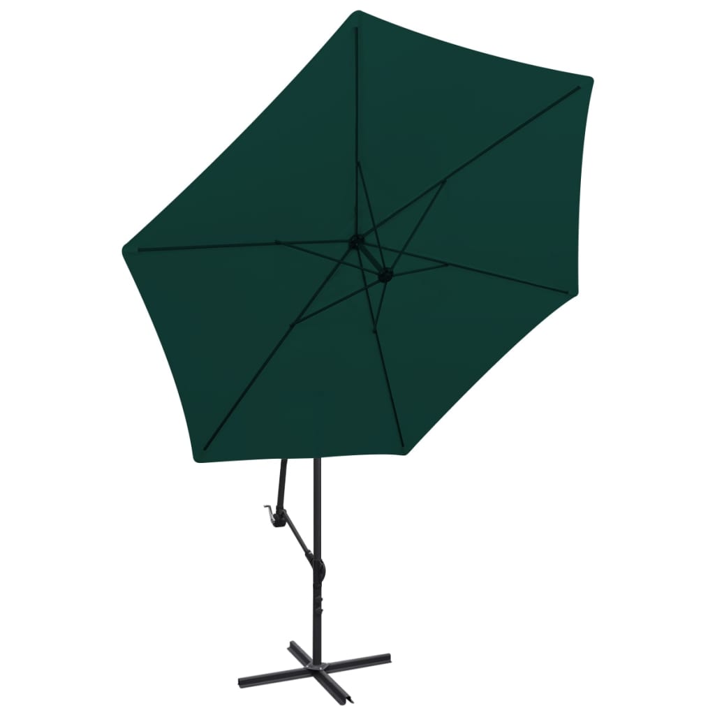 vidaXL Cantilever Umbrella Tilting Parasol Outdoor Umbrella Patio Sunshade-6