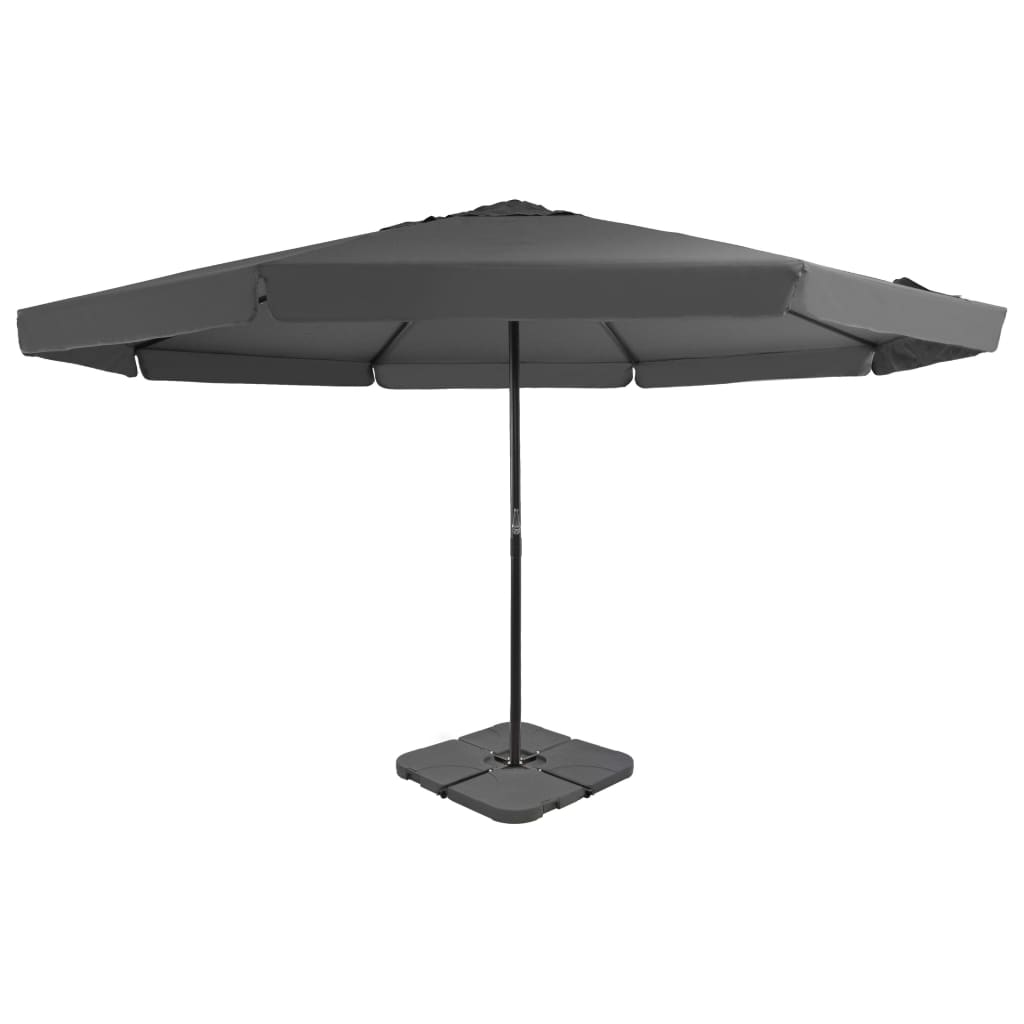 vidaXL Outdoor Umbrella Parasol with Fillable Base Patio Sunshade Sun Shelter-1