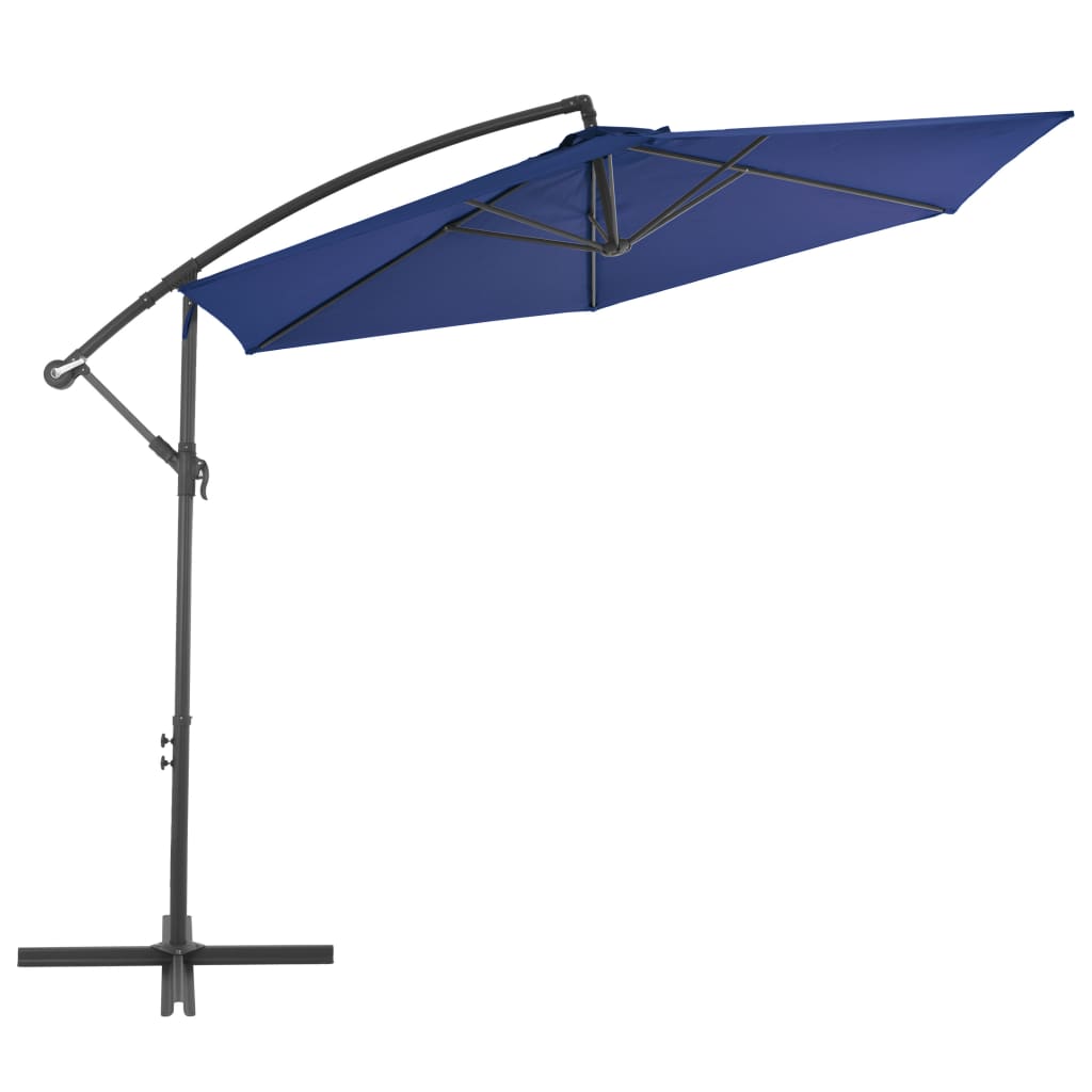 vidaXL Cantilever Umbrella Tilting Parasol Outdoor Umbrella Patio Sunshade-16