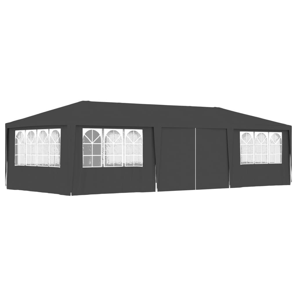 vidaXL Party Tent Outdoor Canopy Tent Professional Patio Gazebo with Sidewalls-18