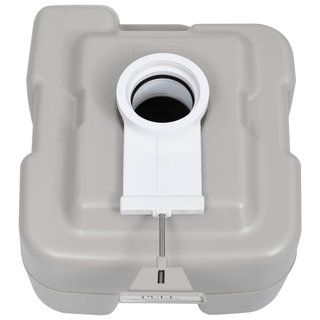 vidaXL Portable Toilet Camping Potty Outdoor Travel Toilet Detachable Tank-12