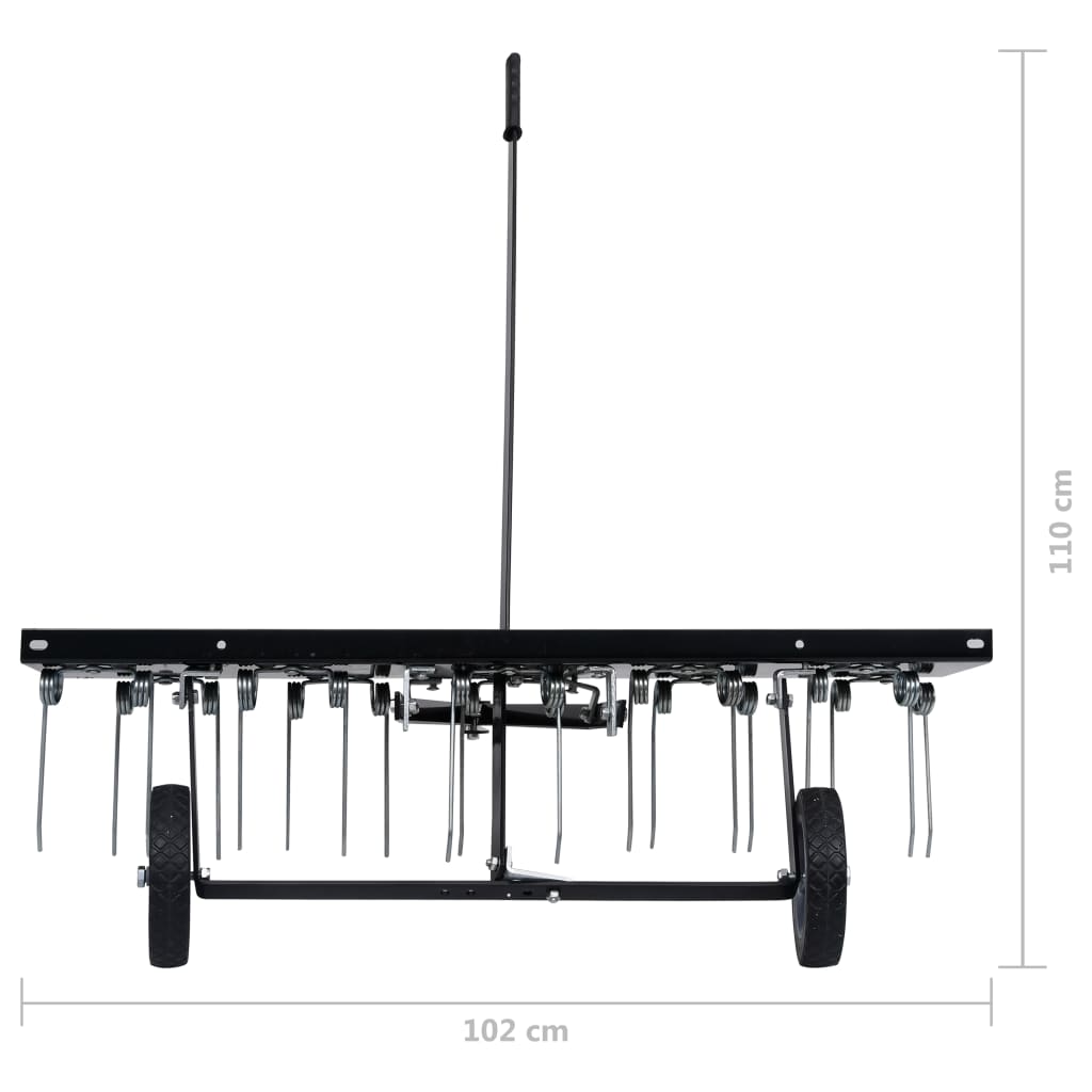 vidaXL Scarifier for Ride-on Mower 39.4"-8