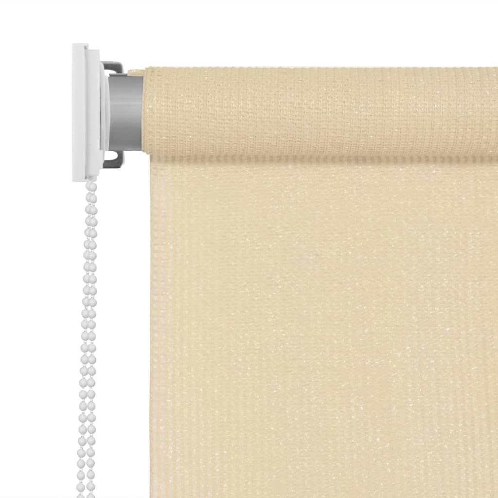 vidaXL Outdoor Roller Blind 39.4"x90.6" Cream-9