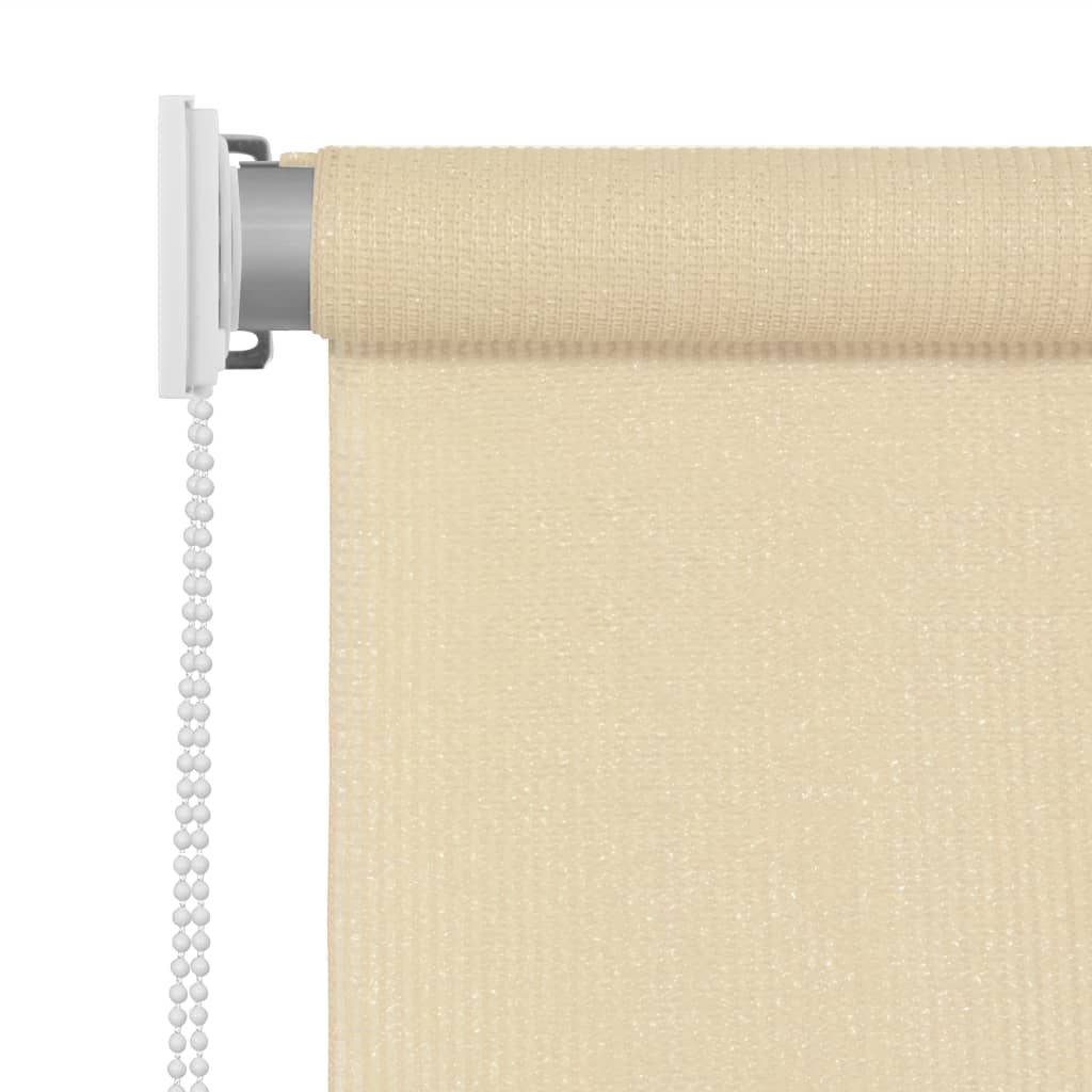 vidaXL Outdoor Roller Blind 39.4"x90.6" Cream-30