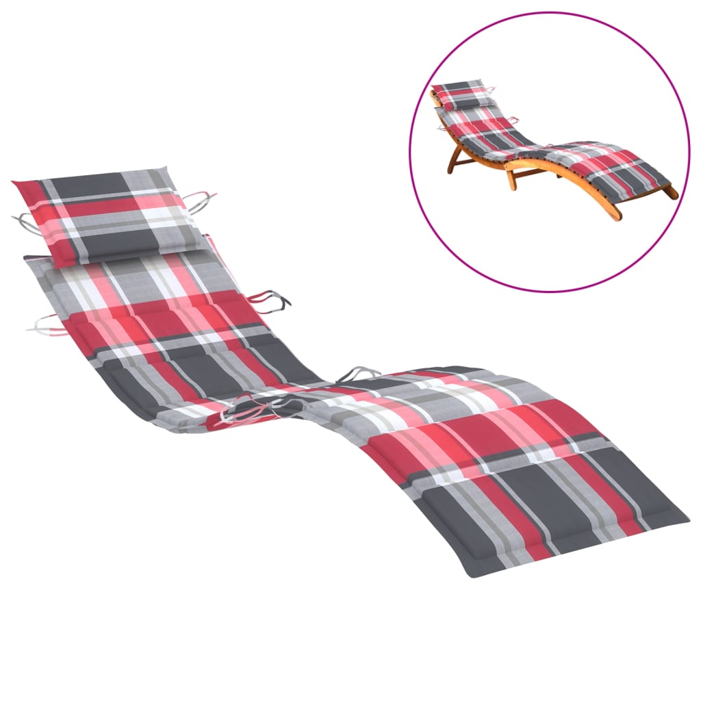 vidaXL Patio Cushion Outdoor Garden Sun Lounger Chair Cushion Oxford Fabric-40