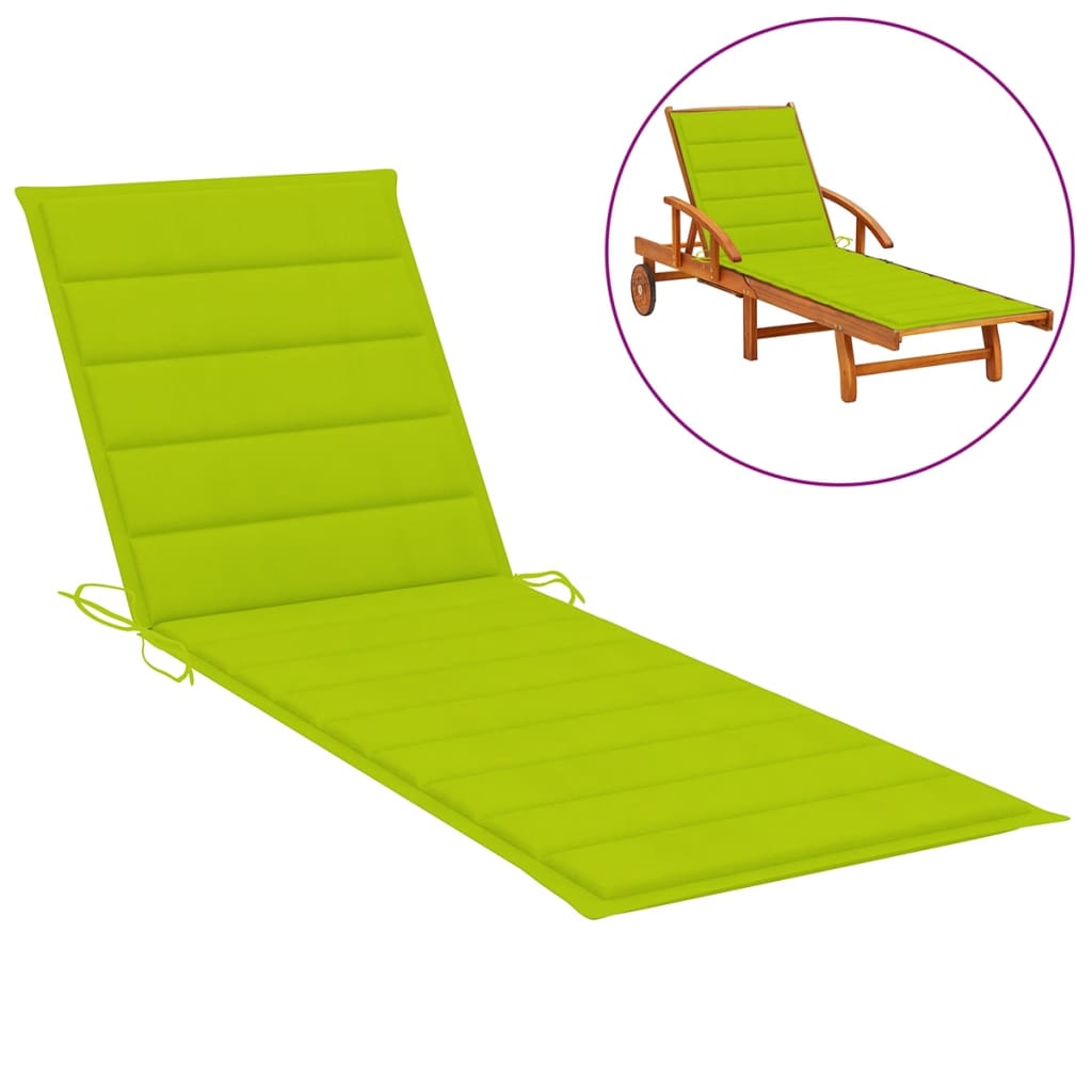 vidaXL Patio Cushion Garden Outdoor Sun Lounger Chair Cushion Oxford Fabric-17