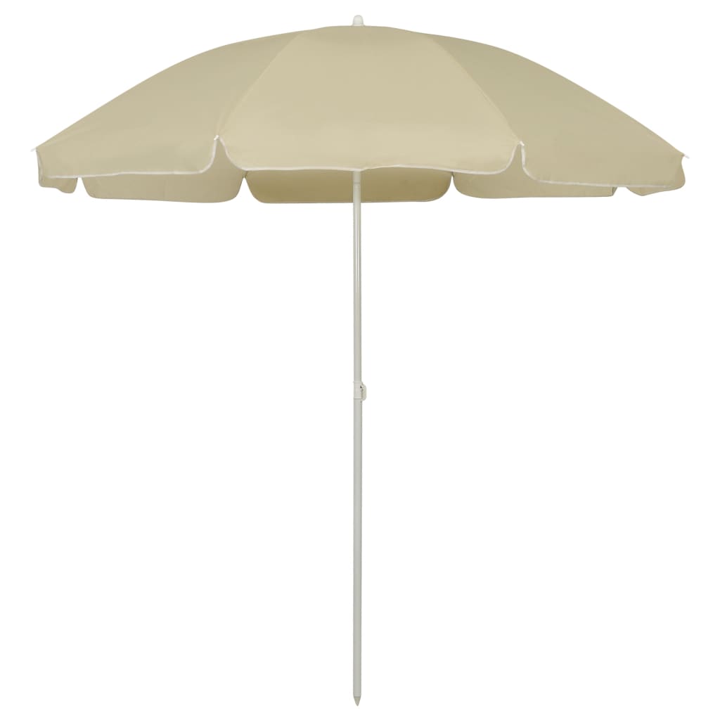 vidaXL Outdoor Umbrella Height Adjustable Parasol Tilting Garden Sunshade-3