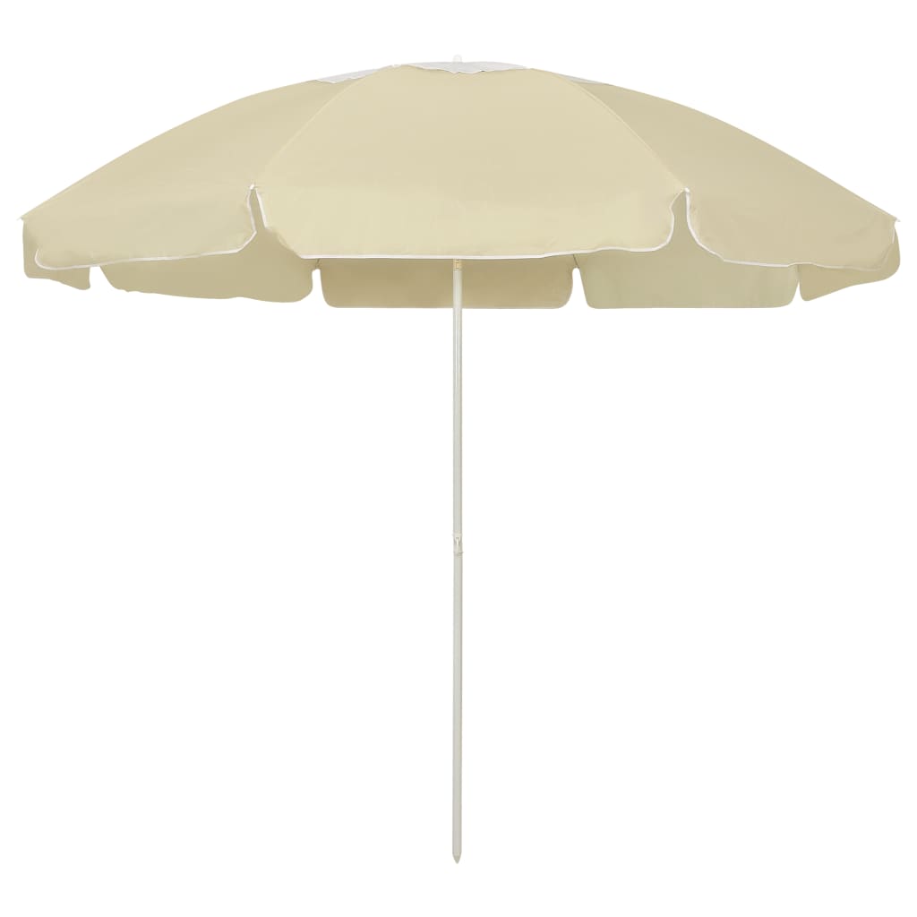 vidaXL Outdoor Umbrella Height Adjustable Parasol Tilting Garden Sunshade-33