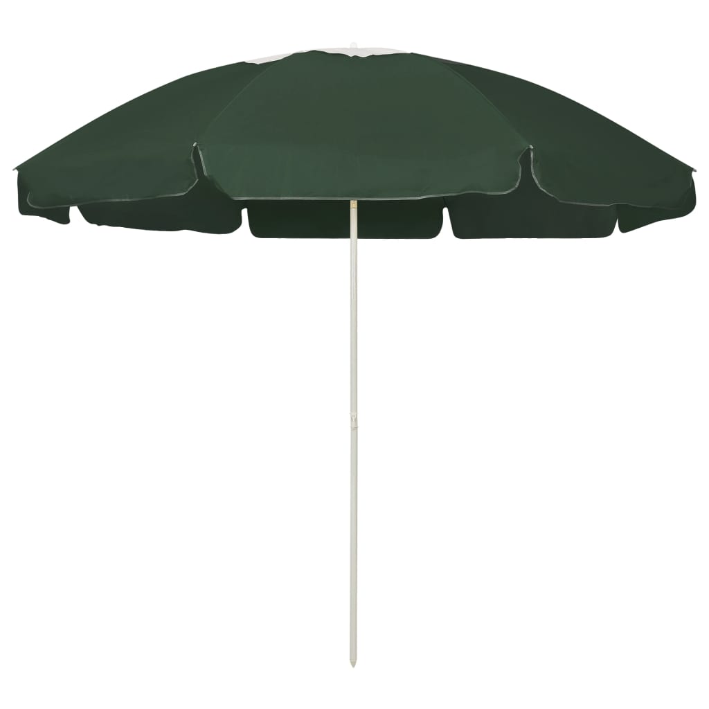 vidaXL Outdoor Umbrella Height Adjustable Parasol Tilting Garden Sunshade-0