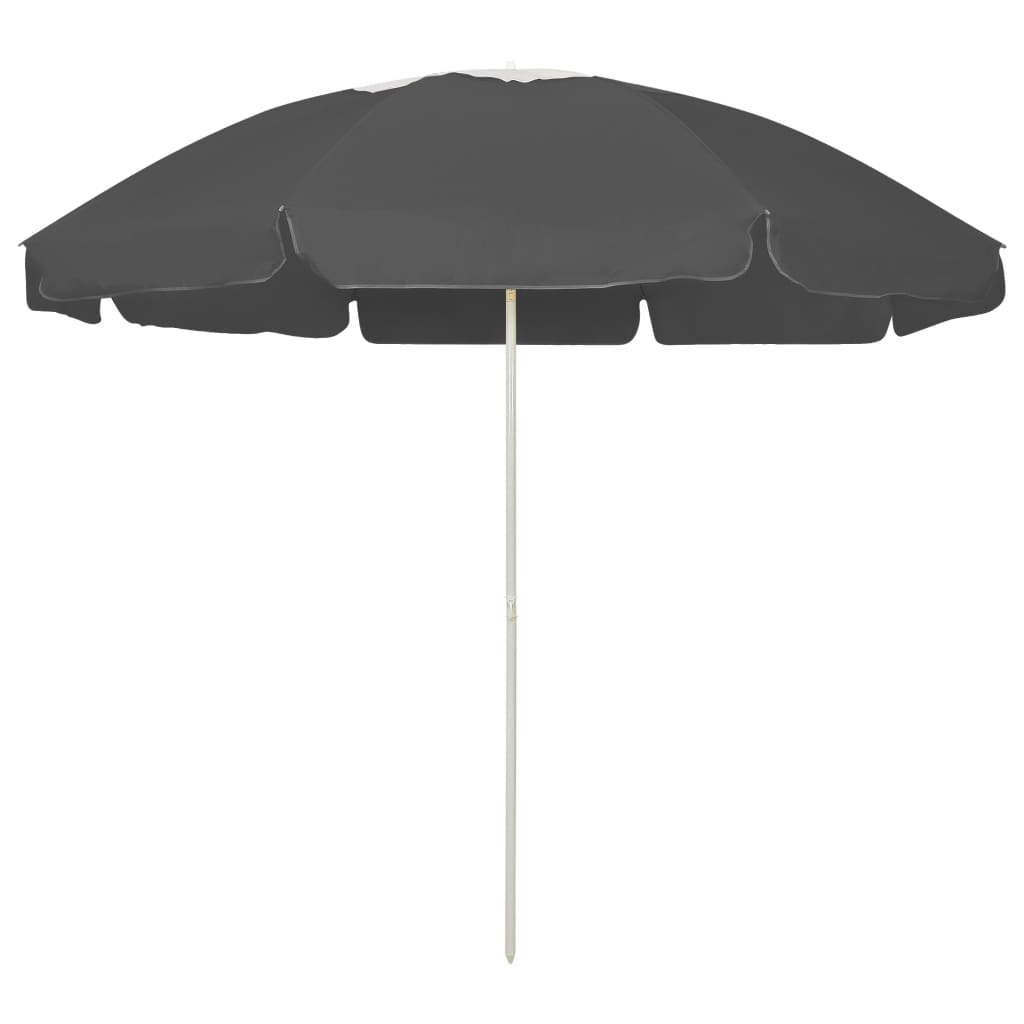 vidaXL Outdoor Umbrella Height Adjustable Parasol Tilting Garden Sunshade-22