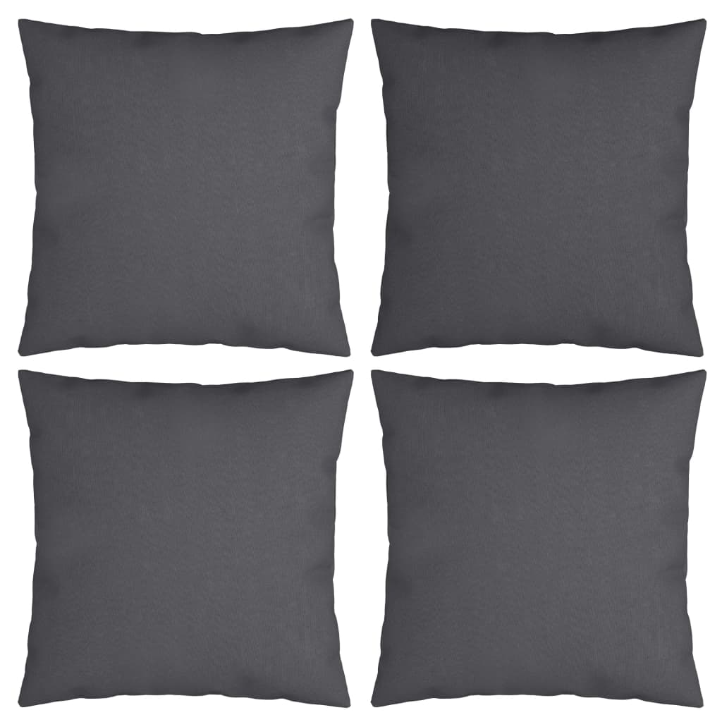 vidaXL Pillow 4 Pcs Outdoor Patio Decorative Throw Pillow Seat Cushion Fabric-24