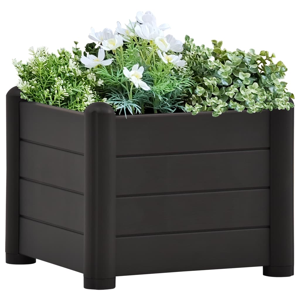 vidaXL Planter Flower Box Raised Flower Bed Outdoor Planter for Patio Lawn-15