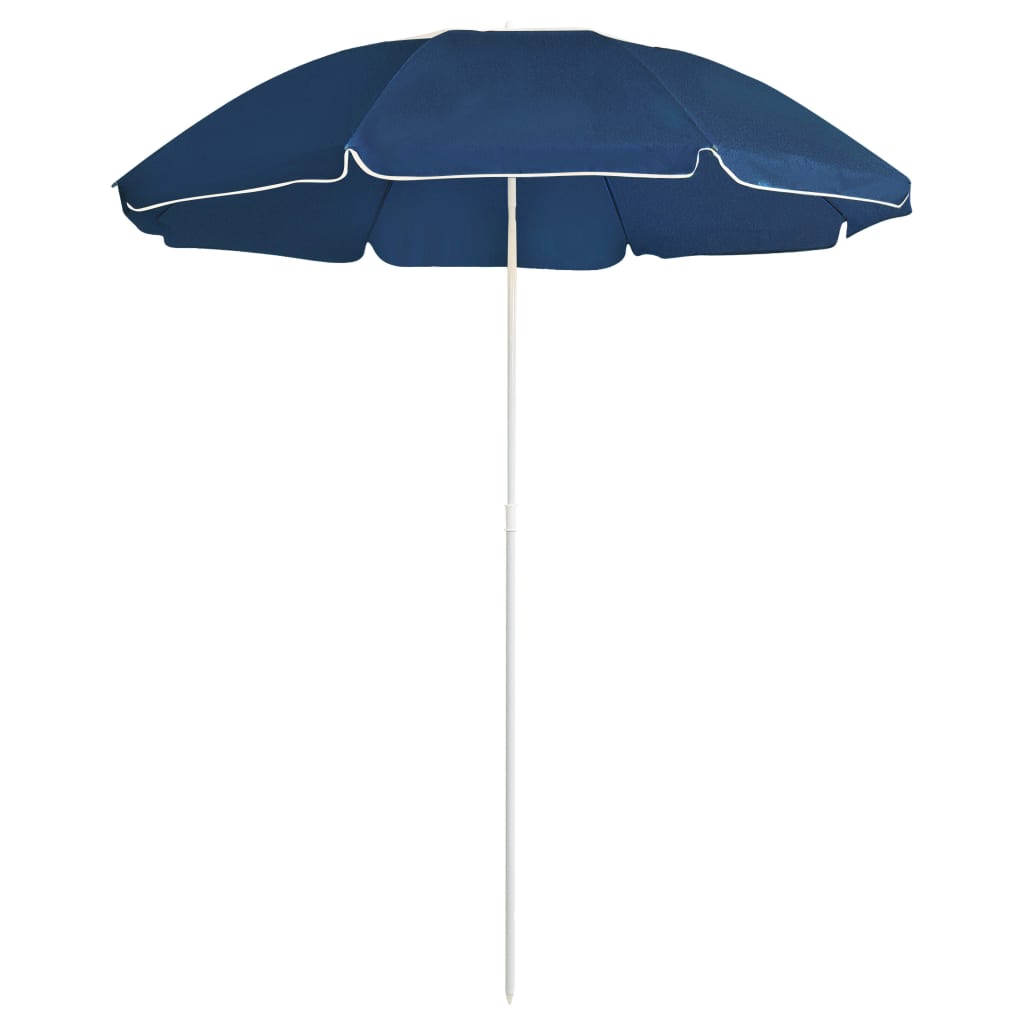 vidaXL Outdoor Parasol with Steel Pole 70.9" Sunshade Umbrella Multi Colors-7