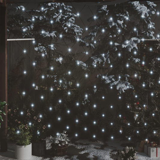 vidaXL Christmas Net Light with 8 Modes Xmas Trees Light Outdoor LED Lights-10