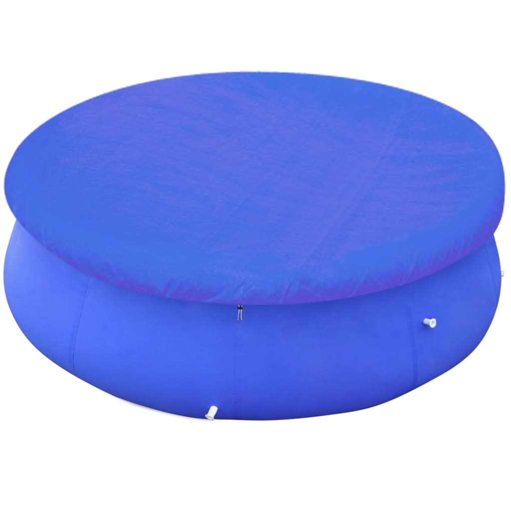 vidaXL 1/2x Round Above-ground Swimming Pool Cover Winter Cover 189"/131.9"-7