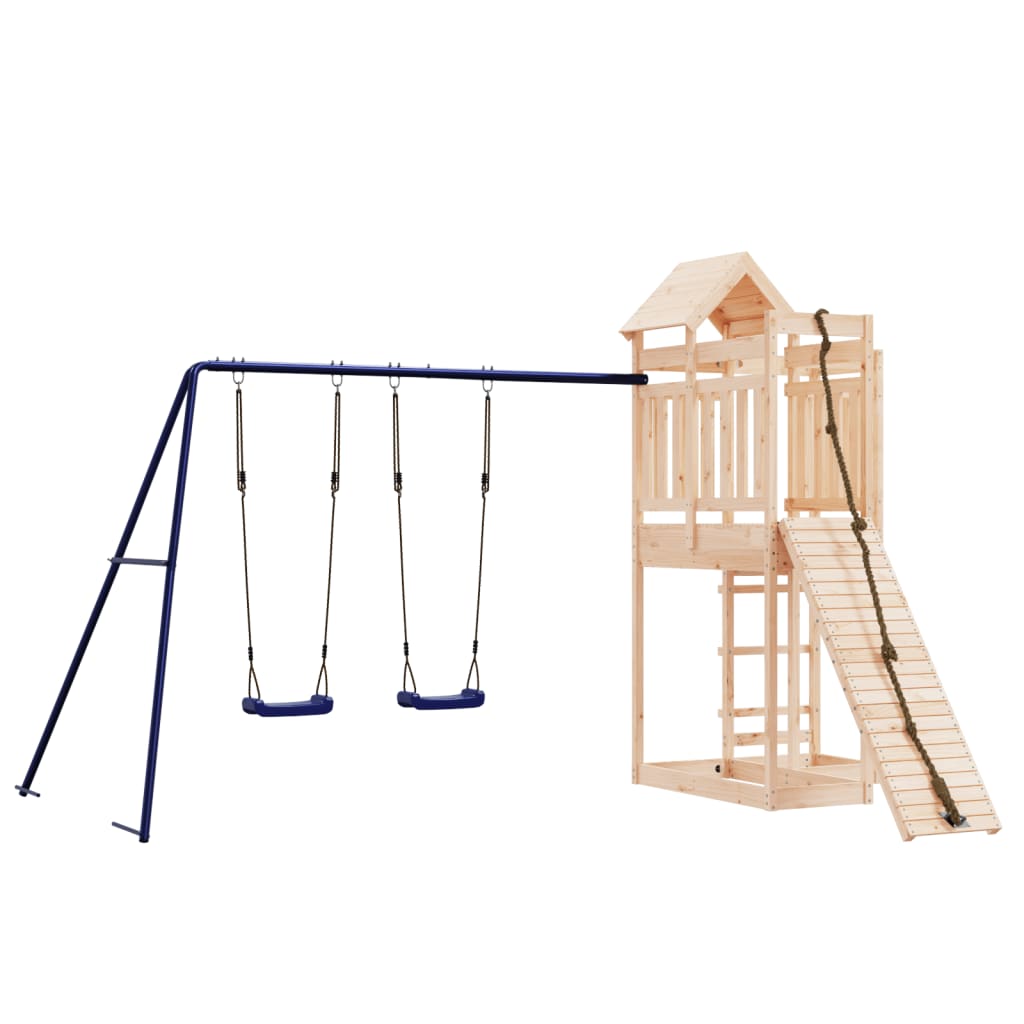 vidaXL Outdoor Playset Solid Wood Pine-0