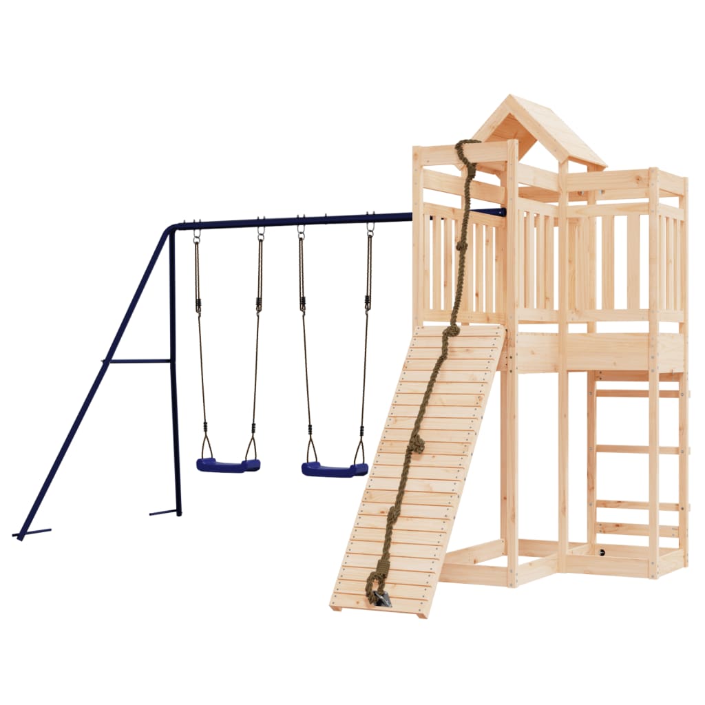 vidaXL Outdoor Playset Solid Wood Pine-2