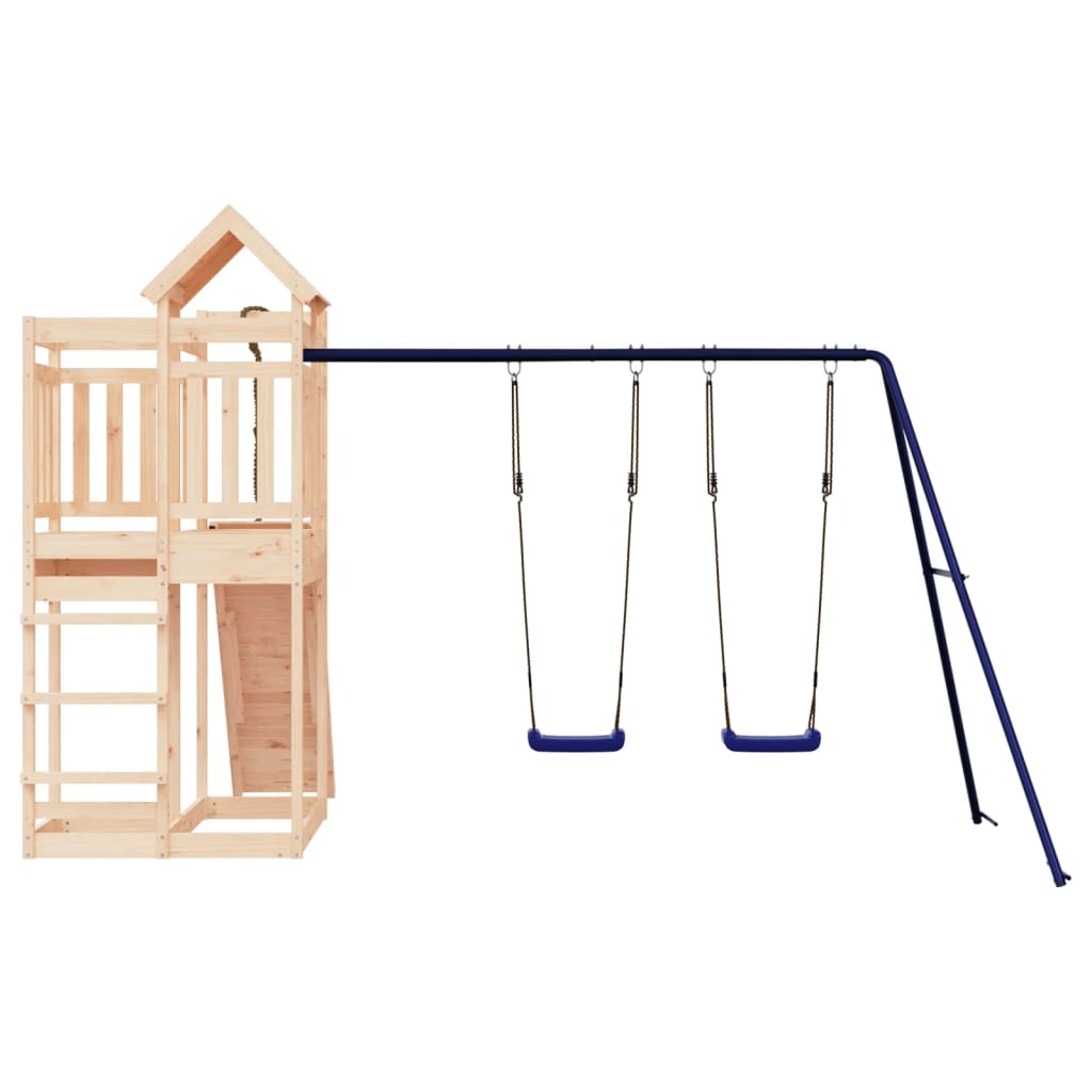 vidaXL Outdoor Playset Solid Wood Pine-4