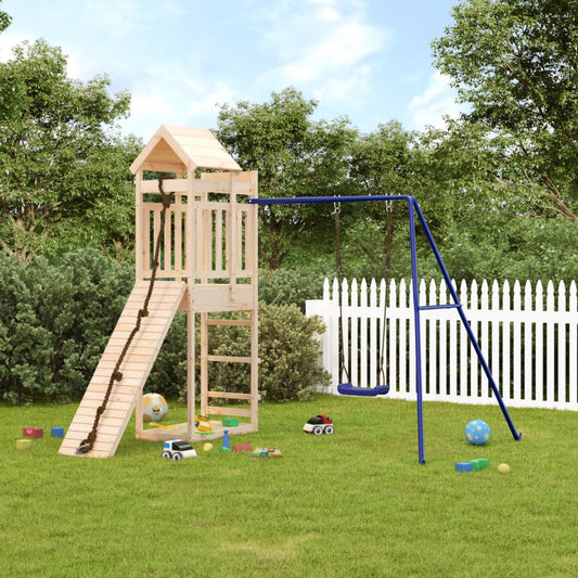 vidaXL Outdoor Playset Solid Wood Pine-0