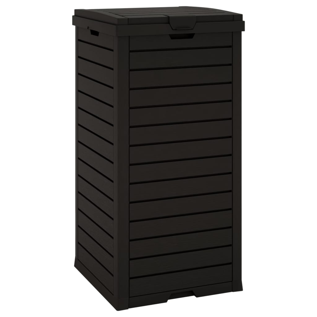 vidaXL Trash Can Garbage Can Trash Bin for Backyard Outdoor Polypropylene-18