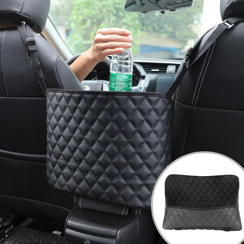 precise-luxury-leather-car-handbag-holder-seat-back-organizer